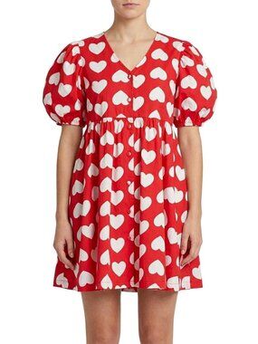 lazy oaf red heart dress Lazy Oaf | Dresses | Lazy Oaf Heart Dress 2 Uk New